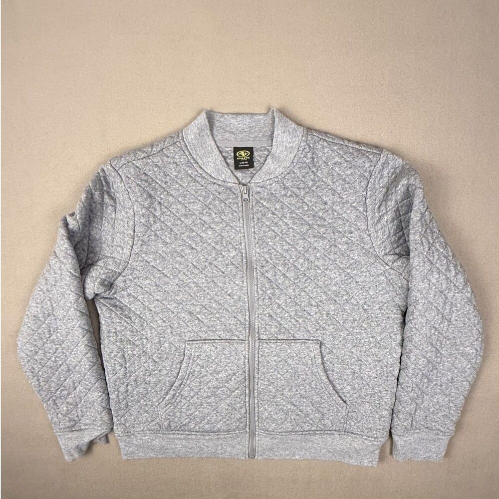 Athletic Works Quilted Zip-up Jacket